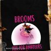 Halloween brooms are for amateurs flamingo shirt
