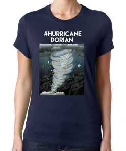 Hashtag Hurricane Dorian tshirt Survived Hurricane Dorian