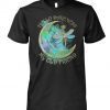 Hippie hello darkness my old friend moon and dragonfly shirt and men’s tank top T-Shirt