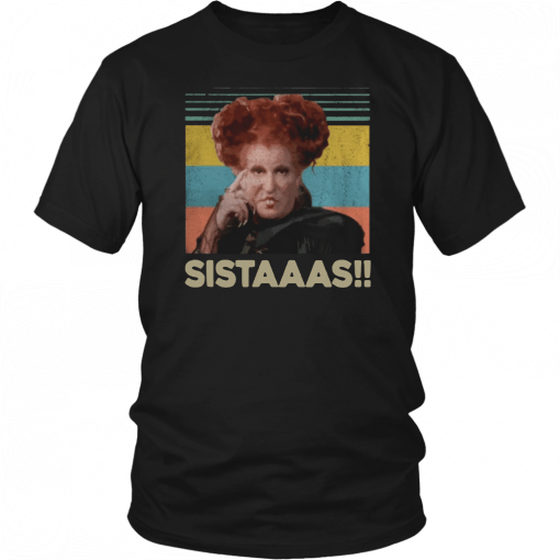 Hocus Pocus Winifred Sanderson Sistaaas vintage T-Shirt