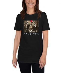 Horror Characters Friends Tee shirts