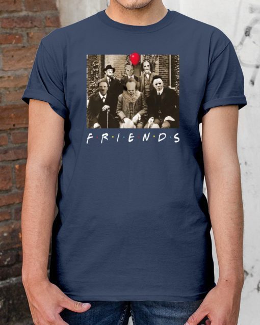 Horror Characters Friends Tee shirts