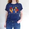 Horror Friends Sinister Friends TV Show Gift for Bestie Friends 90s Squad Goals Horror Movie Hocus Pocus Halloween Not So Scary Tee Shirt