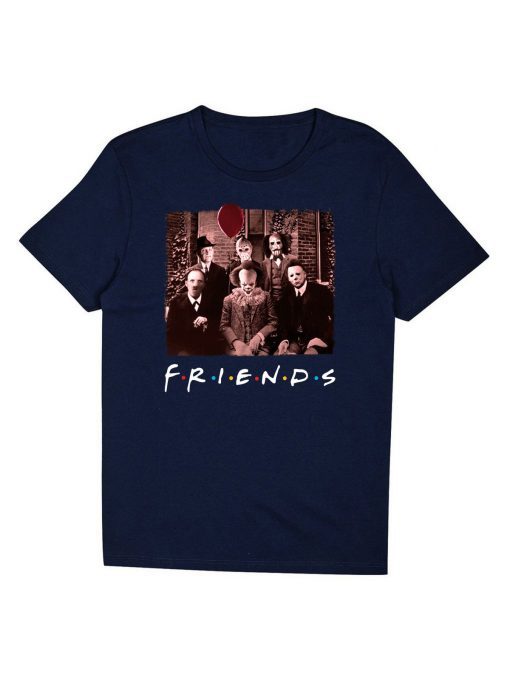 Horror Halloween Team Friends Mens 2019 Tee Shirt
