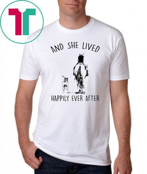 Horse and she lived happily ever after shirt