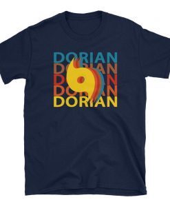 Hurricane Dorian Short Sleeve Unisex T Shirt Florida 2019 Vintage Repeat