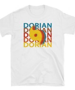Florida 2019 Vintage Repeat Hurricane Dorian Short Sleeve Unisex Tee Shirt