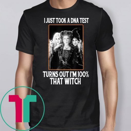 I Just Took A DNA Test Turns Out I'm 100% That Witch Mens T-shirt