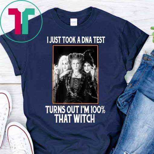 I Just Took A DNA Test Turns Out I'm 100% That Witch Mens T-shirt