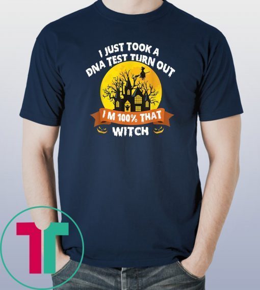 I Just Took A Dna Test Turns Out I'm 100 Percent That Witch Unisex Funny T-Shirts