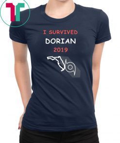 I Survived Hurricane Dorian 2019 Florida Tee