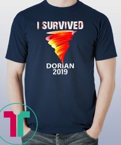 I Survived Hurricane Dorian Florida Storm Flood Tee Shirt