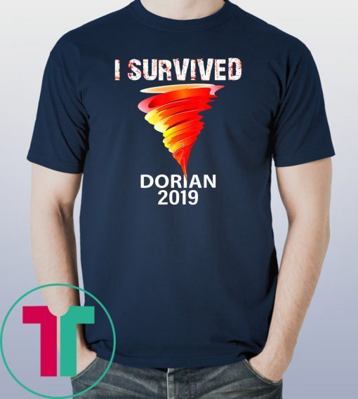 I Survived Hurricane Dorian Florida Storm Flood Tee Shirt