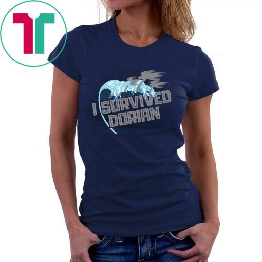 I Survived Hurricane Dorian Florida Storm Flood T-Shirt