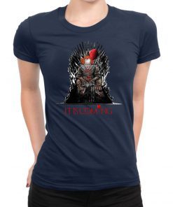Mens IT is coming pennywise game of thrones Tee Shirt