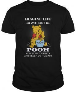 Imagine life without Pooh now slap yourself and never do it again shirt