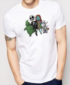 Jack Skellington and Sally and Zero Friend T-shirt