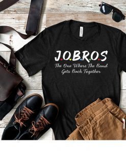 Jobros The One Where The Band Get Back Together Friends Themed TV Show Unisex T-Shirt