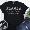 Jobros the one where the band get back together friends tv show shirt