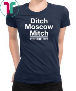 Moscow Mitch Vote Blue 2020 Kentucky Democrats Funny Gift Tee Shirt