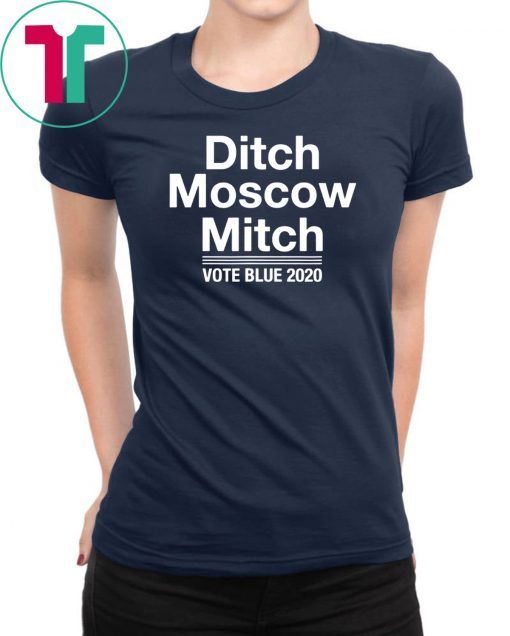 Moscow Mitch Vote Blue 2020 Kentucky Democrats Funny Gift Tee Shirt