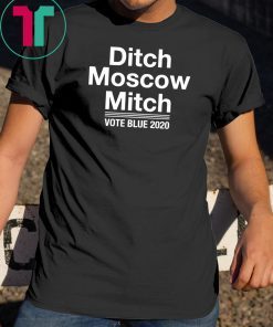 Moscow Mitch Vote Blue 2020 Kentucky Democrats Funny Gift Tee Shirt