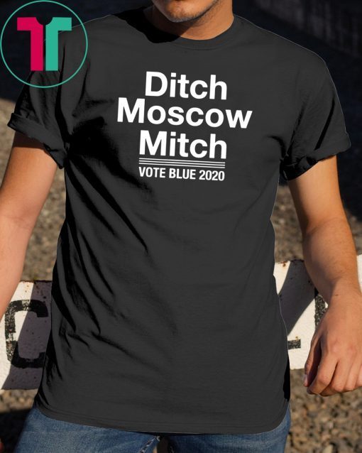 Moscow Mitch Vote Blue 2020 Kentucky Democrats Funny Gift Tee Shirt