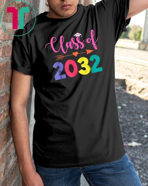 Kindergarten 2019 Tshirt Class Of 2032 Grow With Me T-Shirt T-Shirt