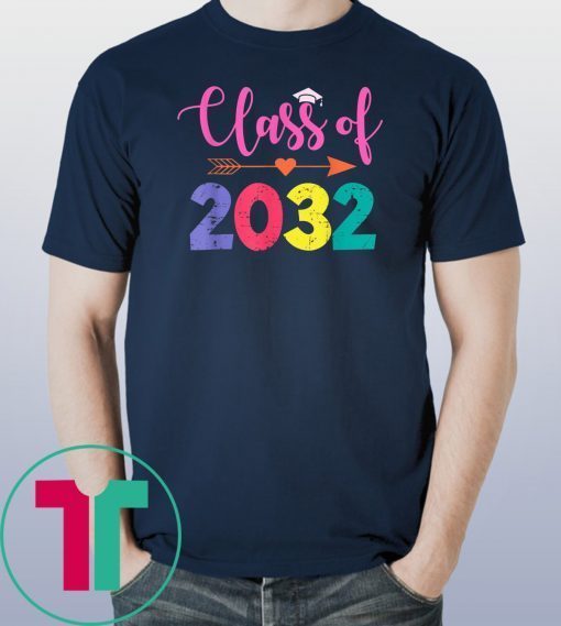 Kindergarten 2019 Tshirt Class Of 2032 Grow With Me T-Shirt T-Shirt