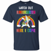 Kindergarten Here I Come Unicorn Back To School T-Shirts