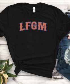 LFGM Tee, New York Baseball, Short-Sleeve Unisex Tee Shirt