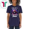 Look like a princess fight like an avenger poster disney shirt