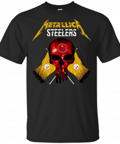 METALLIC PITTSBURGH STEELERS PUNISHER SHIRT