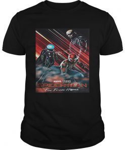 Marvel Studios SpiderMan far from home poster shirt