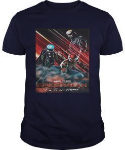 Marvel Studios SpiderMan far from home poster shirts