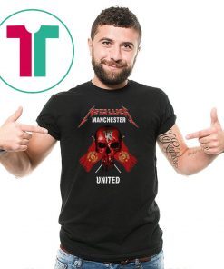 Metallica manchester united shirt