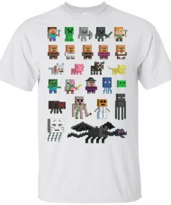 Minecraft Sprites Unisex T-Shirt