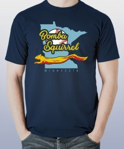 Minnesota Bomba Squirrel Tee Shirt