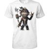 Monkey goz shaka ponk shirt and crew neck sweat shirt