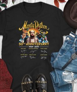 Monty python 50th anniversary 1969-2019 signatures Classic Tee shirt