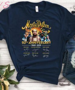Monty python 50th anniversary 1969-2019 signatures Classic Tee shirt
