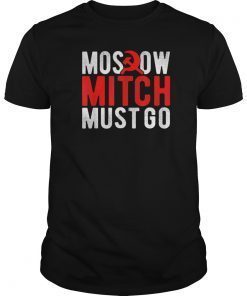 Moscow Mitch Must Go Mitch McConnell Russia Traitor Meme T-Shirt