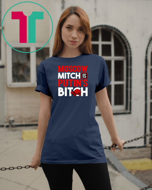 Kentucky Democrats 2020 Gift T-Shirt Moscow Mitch Putin's Bitch Russia Red Turtle meme T-Shirt