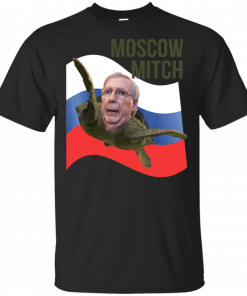 Moscow Mitch Shirt McConnell Turtle Russian Flag Moscow Mitch Shirt