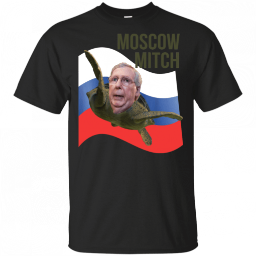 Moscow Mitch Shirt McConnell Turtle Russian Flag Moscow Mitch Shirt