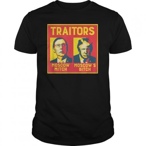 Moscow Mitch Traitor and trump T-Shirt