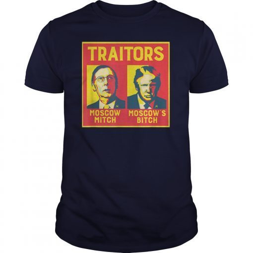 Moscow Mitch Traitor and trump T-Shirts