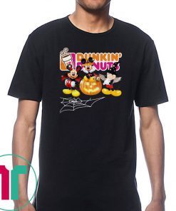 Mouse Mickey Dunkin’ Donuts Halloween T-shirt