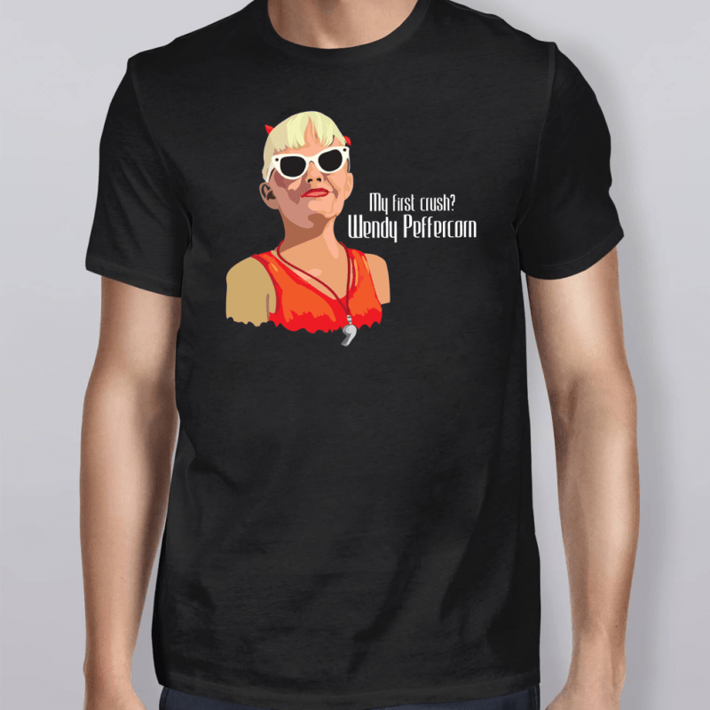 i kissed wendy peffercorn t shirt