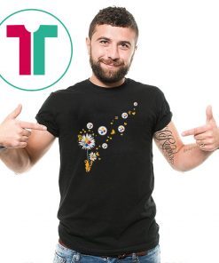 NFL pittsburgh steelers butterfly shirt